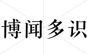 博闻多识