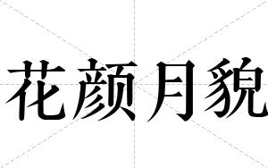 花颜月貌