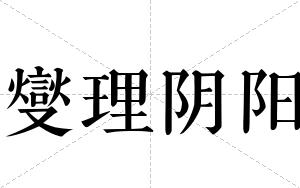 燮理阴阳