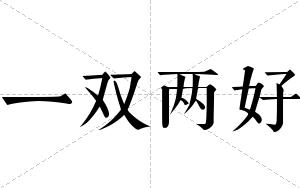 一双两好